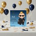 Boss Up Birthday Invitation Mockup